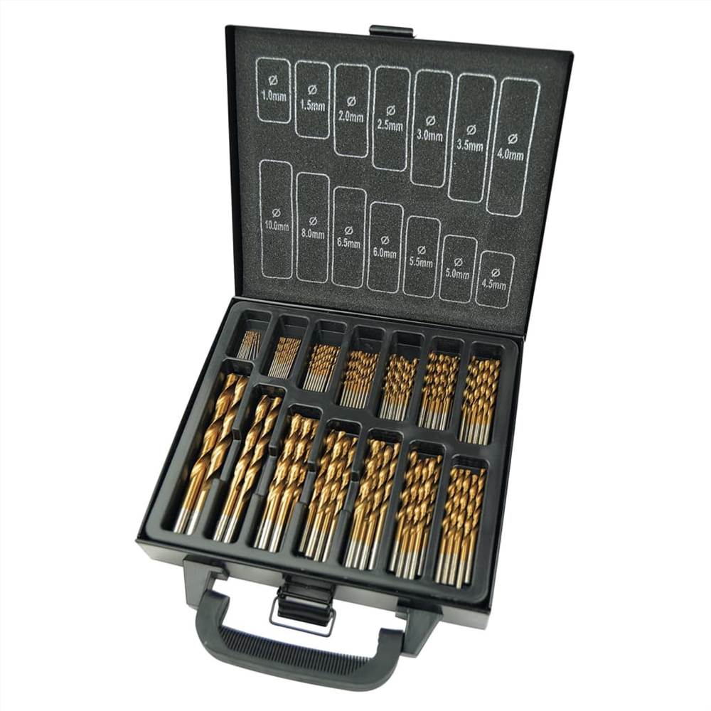 Brüder Mannesmann 99 Piece HSS Drill Set Titanium