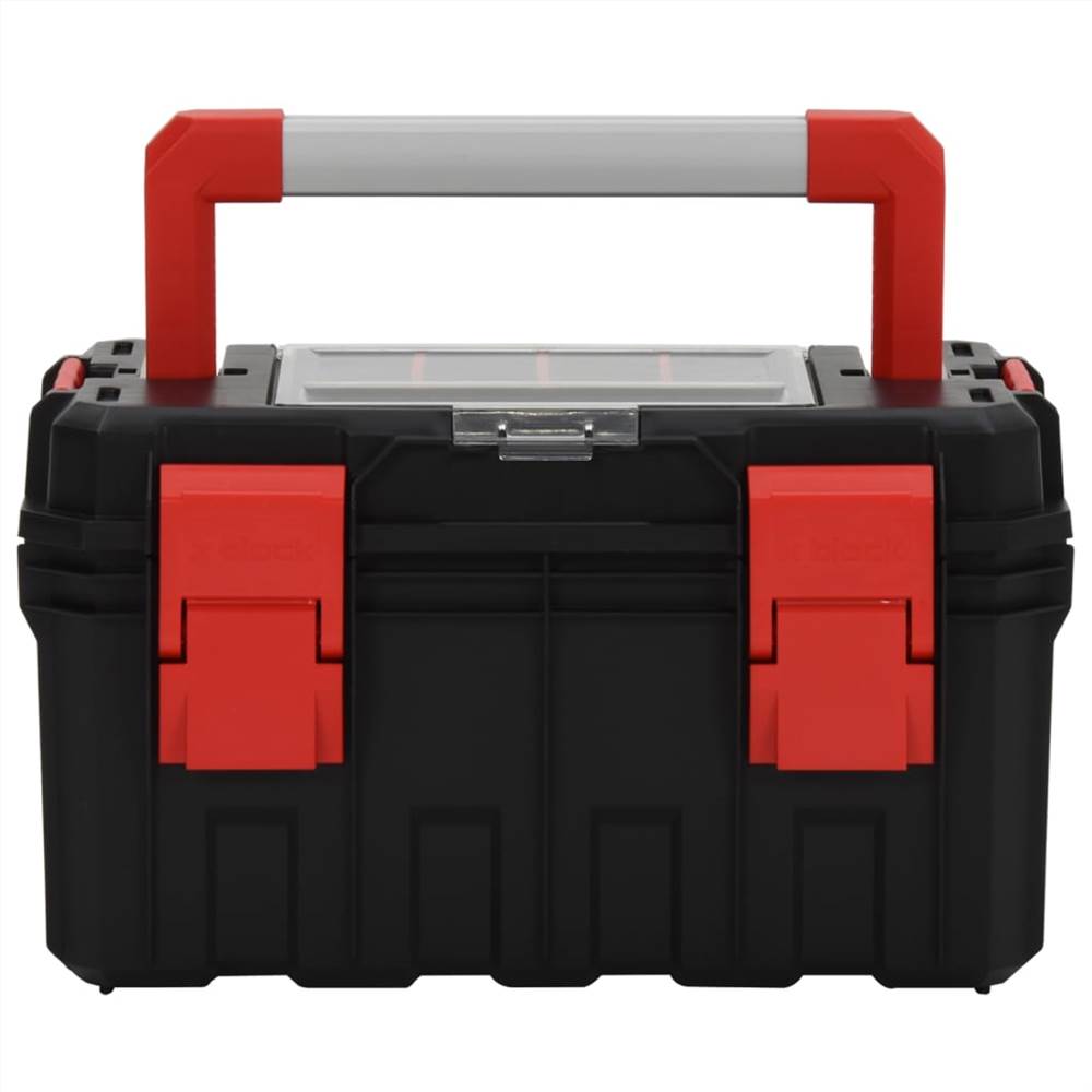 Tool Box Black And Red 45x28x26.5 Cm 9 Tool Box Black and Red 45x28x26.5 cm