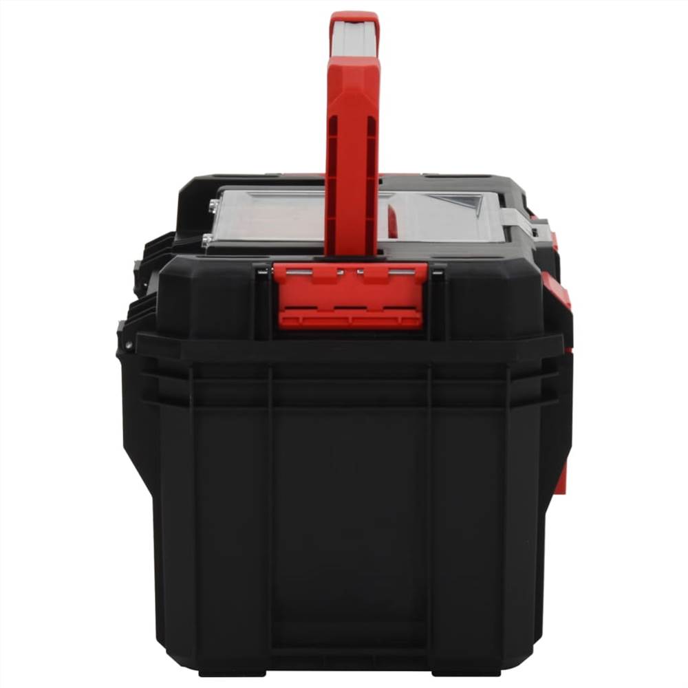 Tool Box Black And Red 45x28x26.5 Cm 11 Tool Box Black and Red 45x28x26.5 cm
