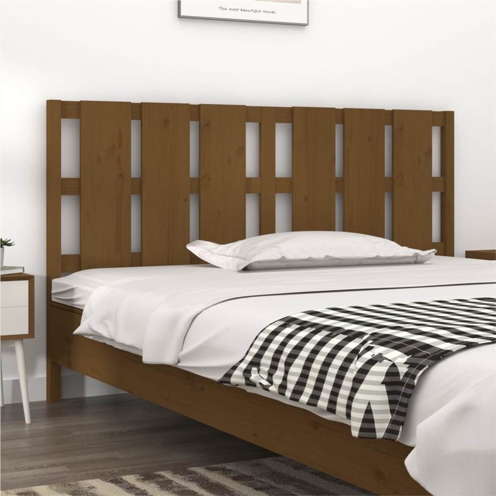 

Bed Headboard Honey Brown 165.5x4x100 cm Solid Wood Pine