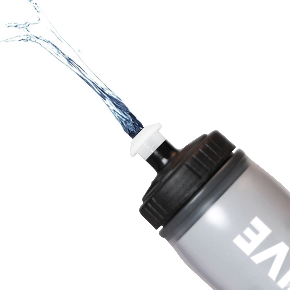 OOLACTIVE Bike Water Bottle Cycling Squeeze Bottle Grey