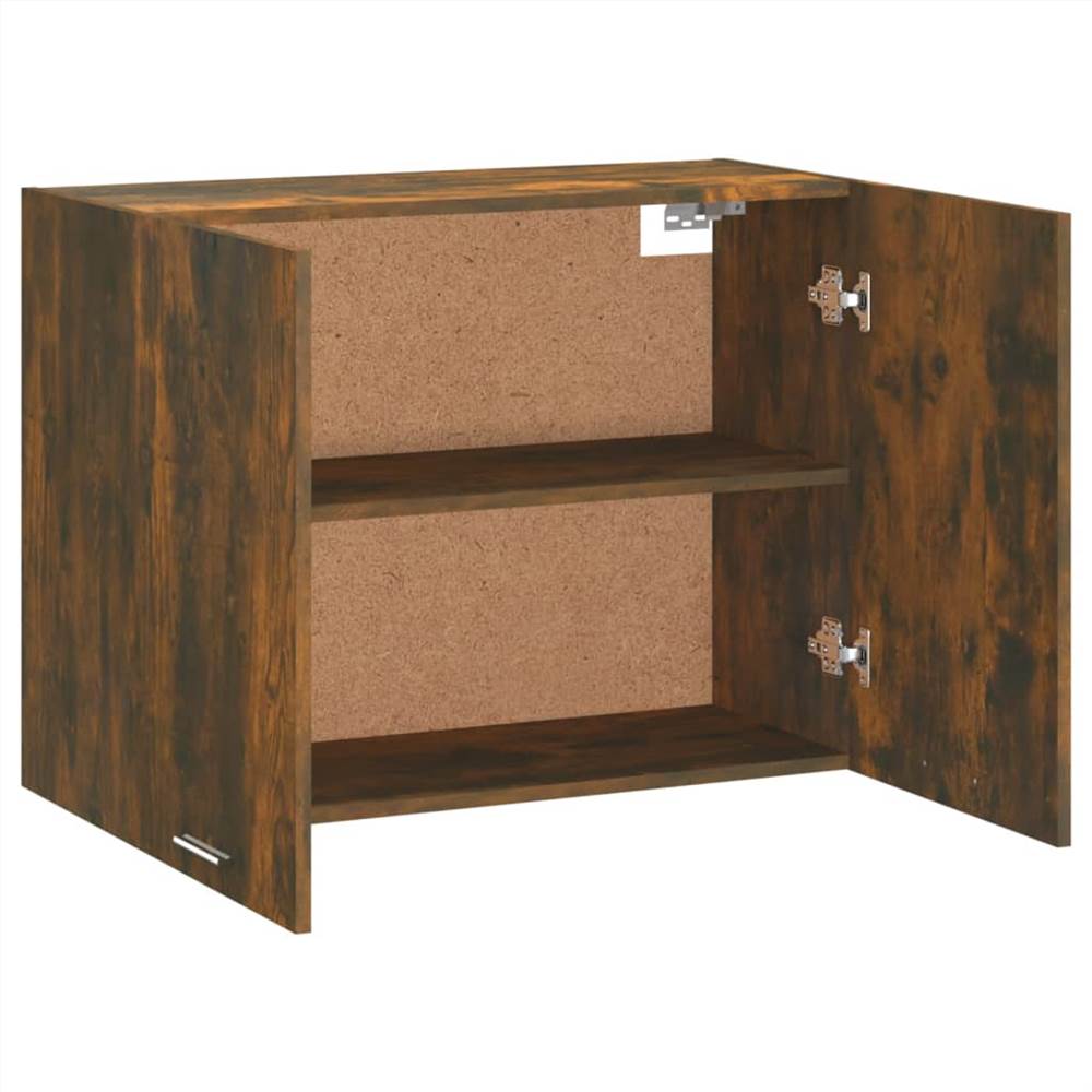 Hanging Cabinet Smoked Oak 80x31x60 Cm Engineered Wood 11 Hanging Cabinet Smoked Oak 80x31x60 cm Engineered Wood
