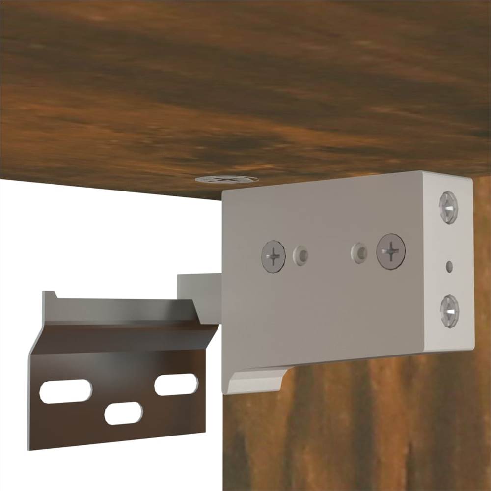 Hanging Cabinet Smoked Oak 80x31x60 Cm Engineered Wood 13 Hanging Cabinet Smoked Oak 80x31x60 cm Engineered Wood