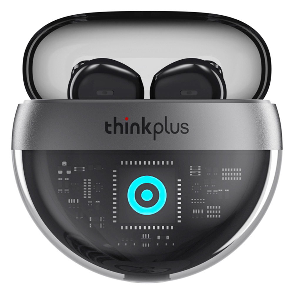 Lenovo Thinkplus T40 TWS Earphone BT5.2 ستيريو إلغاء الضوضاء الكمون المنخفض مع ميكروفون الألعاب الرياضة سماعات الأذن الأسود