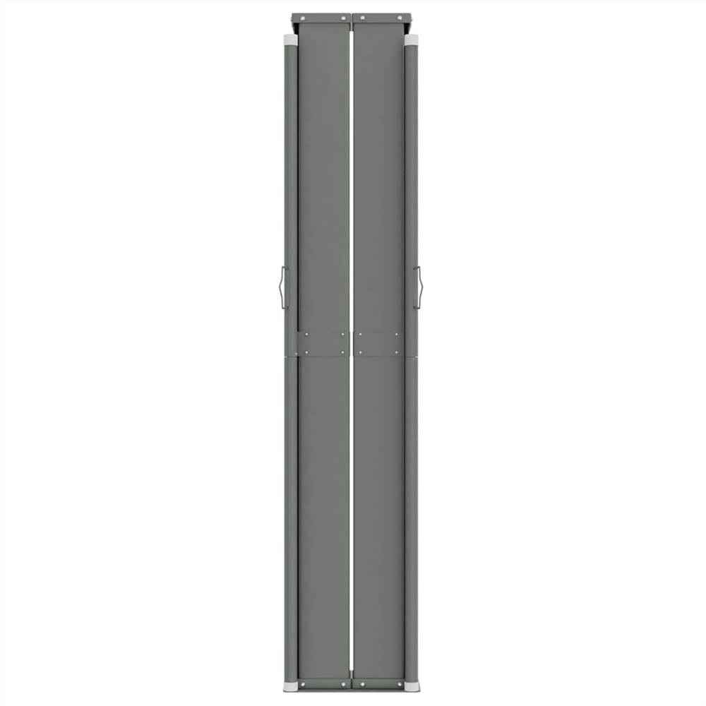 Retractable Side Awning Blue 117x1000 cm