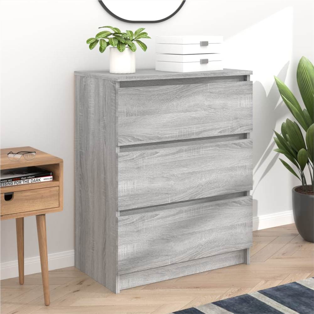 

Sideboard Grey Sonoma 60x35x76 cm Engineered Wood