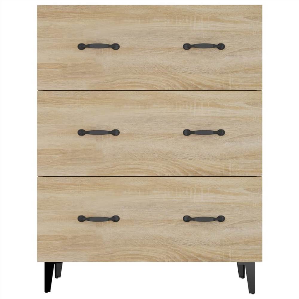 Sideboard Sonoma Oak 69.5x34x90 Cm Engineered Wood 10 Sideboard Sonoma Oak 69.5x34x90 cm Engineered Wood