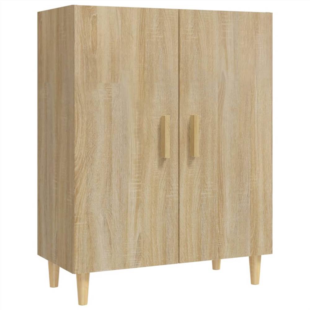 Sideboard Sonoma Oak 70x34x90 Cm Engineered Wood 7 Sideboard Sonoma Oak 70x34x90 cm Engineered Wood
