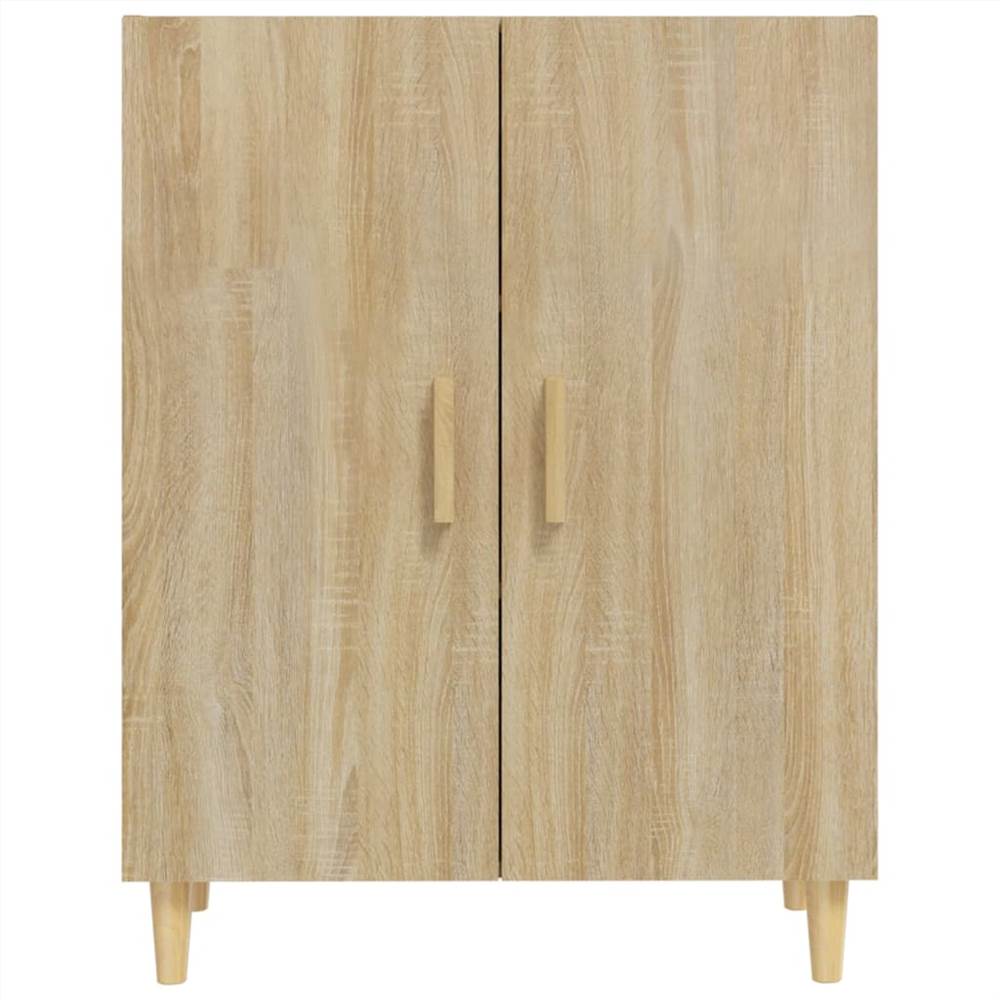 Sideboard Sonoma Oak 70x34x90 Cm Engineered Wood 8 Sideboard Sonoma Oak 70x34x90 cm Engineered Wood