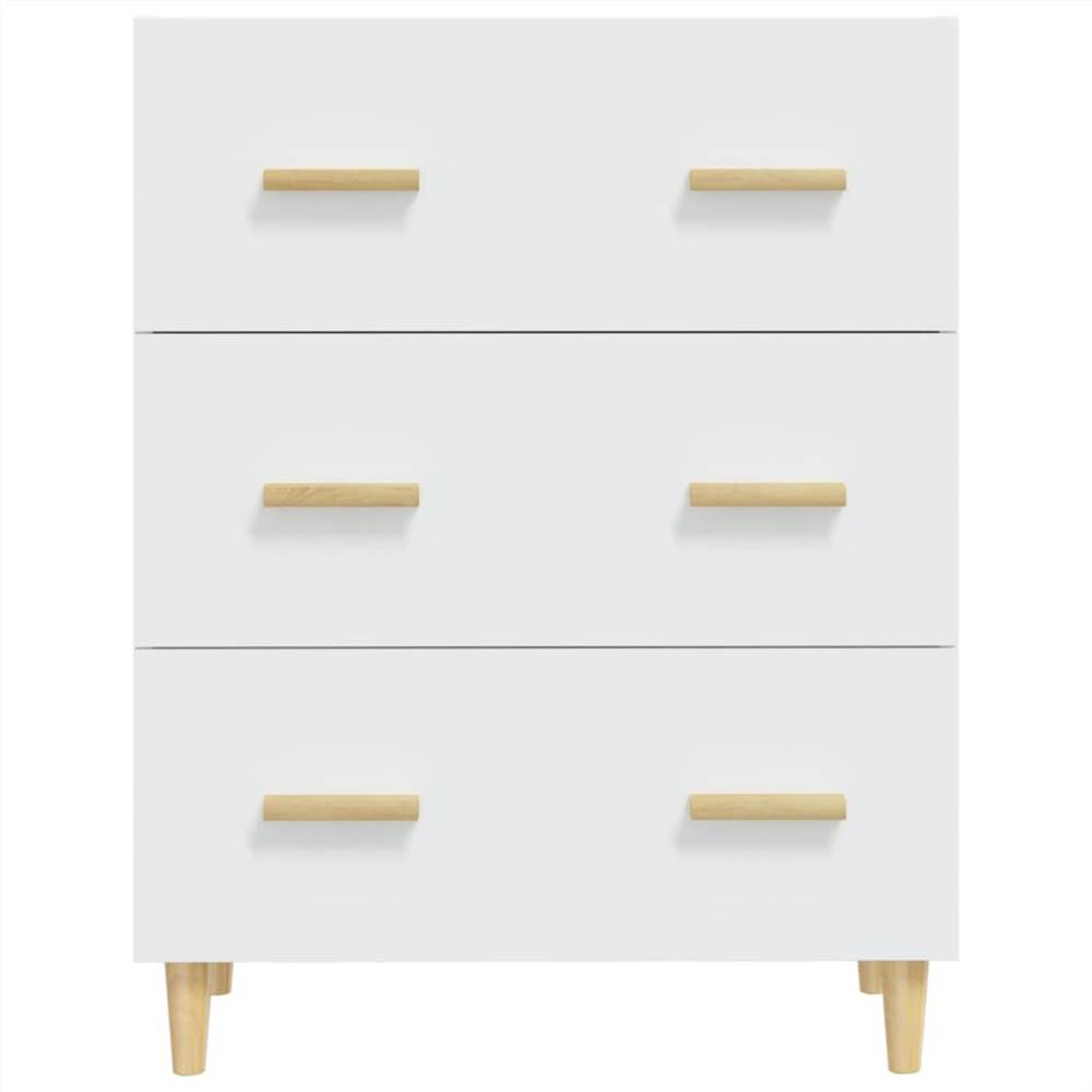 Sideboard White 70x34x90 cm Engineered Wood