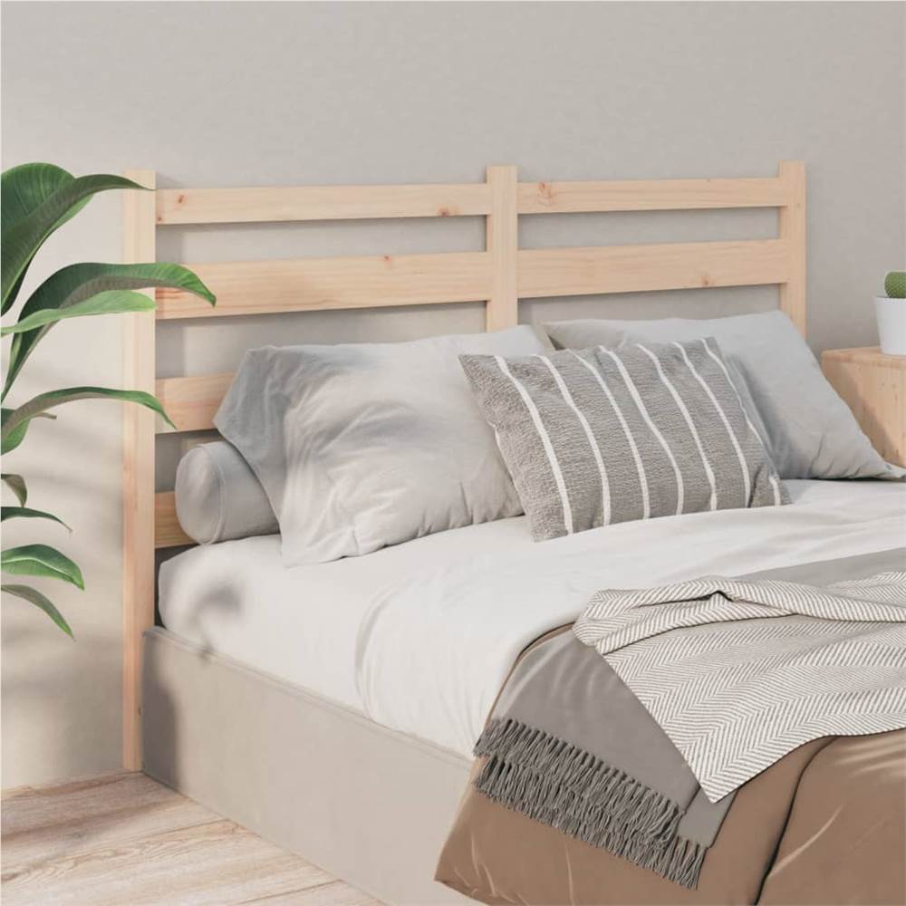 

Bed Headboard 141x4x100 cm Solid Wood Pine