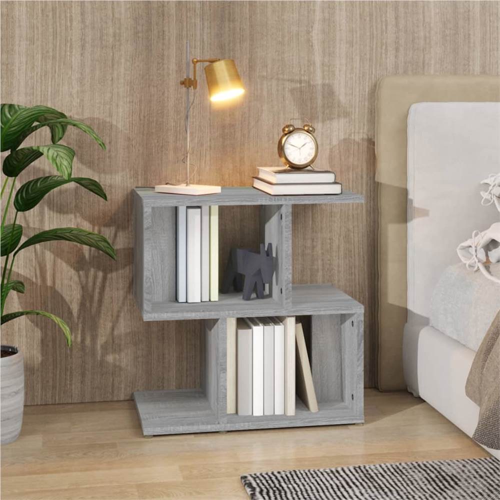 

Bedside Cabinet Grey Sonoma 50x30x51.5 cm Engineered Wood