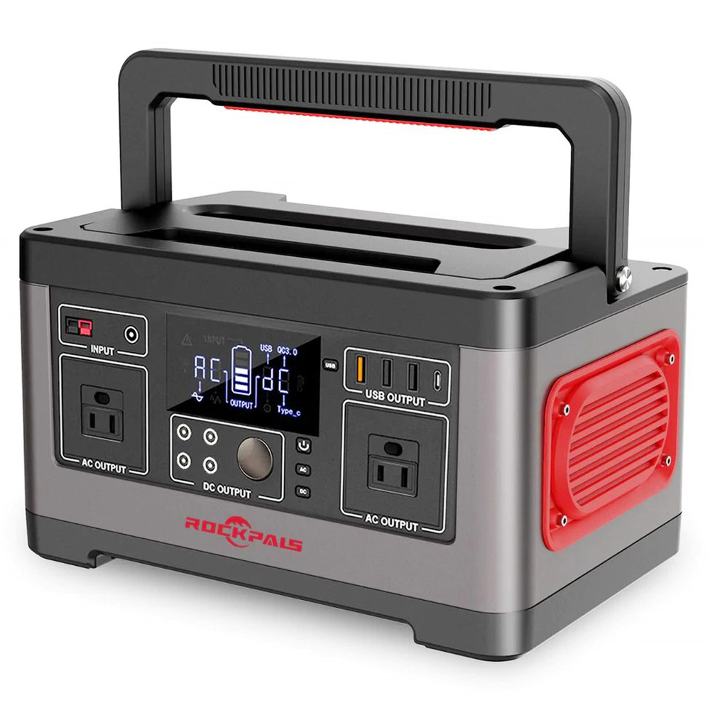 ROCKPALS 500W520WH Portable Power Station US Plug