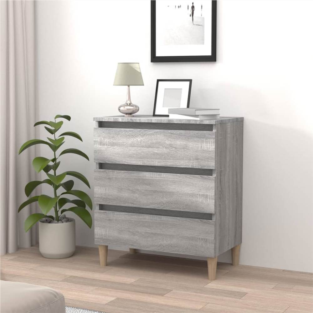 

Sideboard Grey Sonoma 60x35x69 cm Engineered Wood