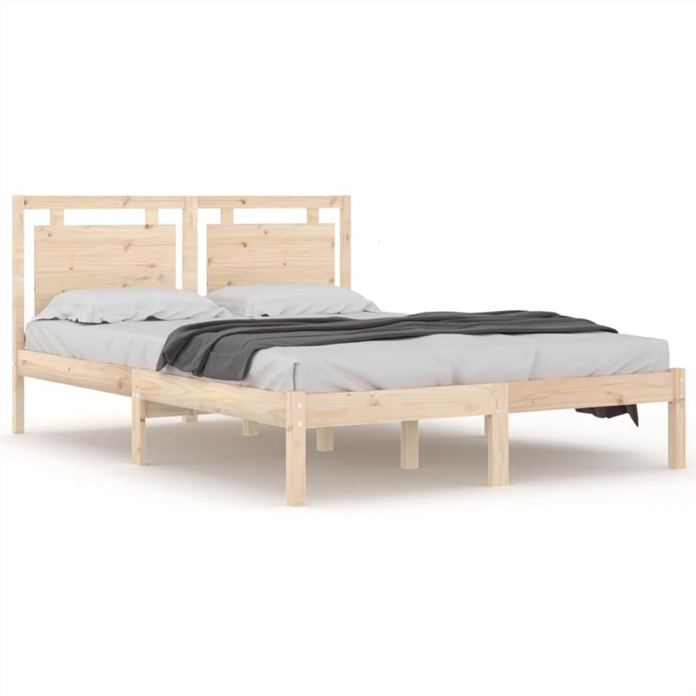 Bed Frame Solid Wood 160x200 cm