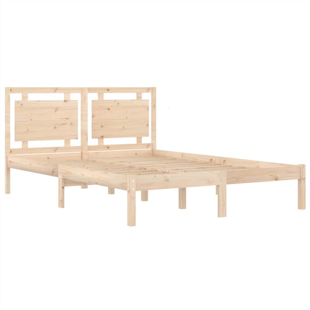 Bed Frame Solid Wood 160x200 cm