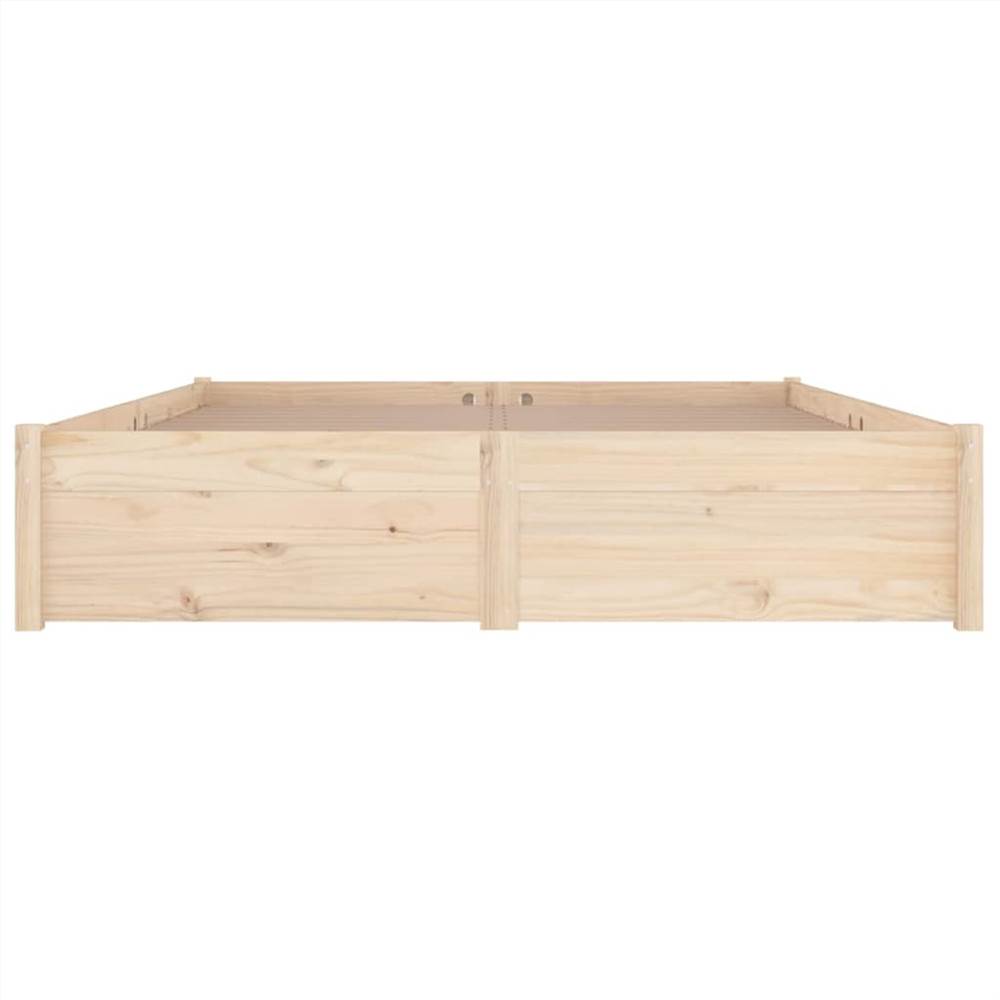 Bed Frame with Drawers 200x200 cm