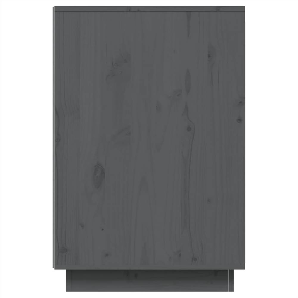 Desk Grey 140x50x75 Cm Solid Wood Pine 18 Desk Grey 140x50x75 cm Solid Wood Pine