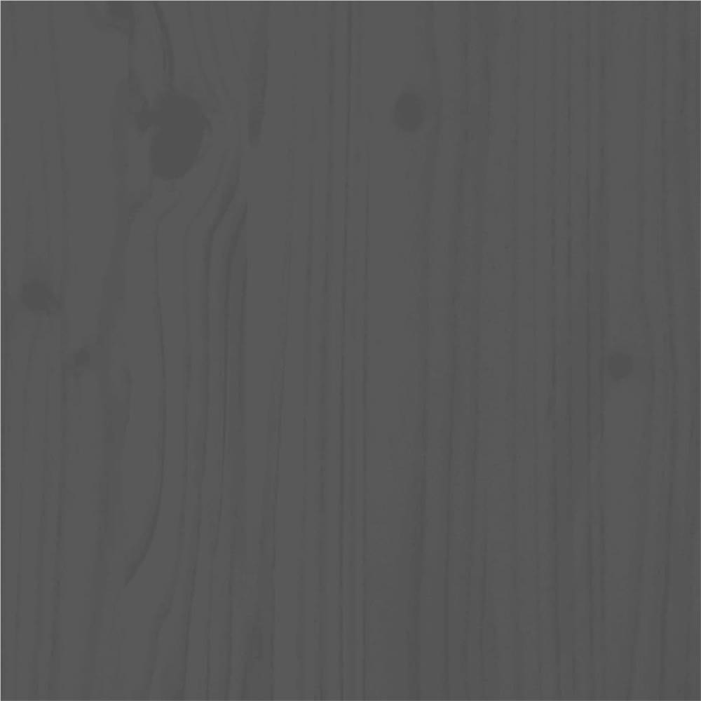 Desk Grey 140x50x75 Cm Solid Wood Pine 19 Desk Grey 140x50x75 cm Solid Wood Pine