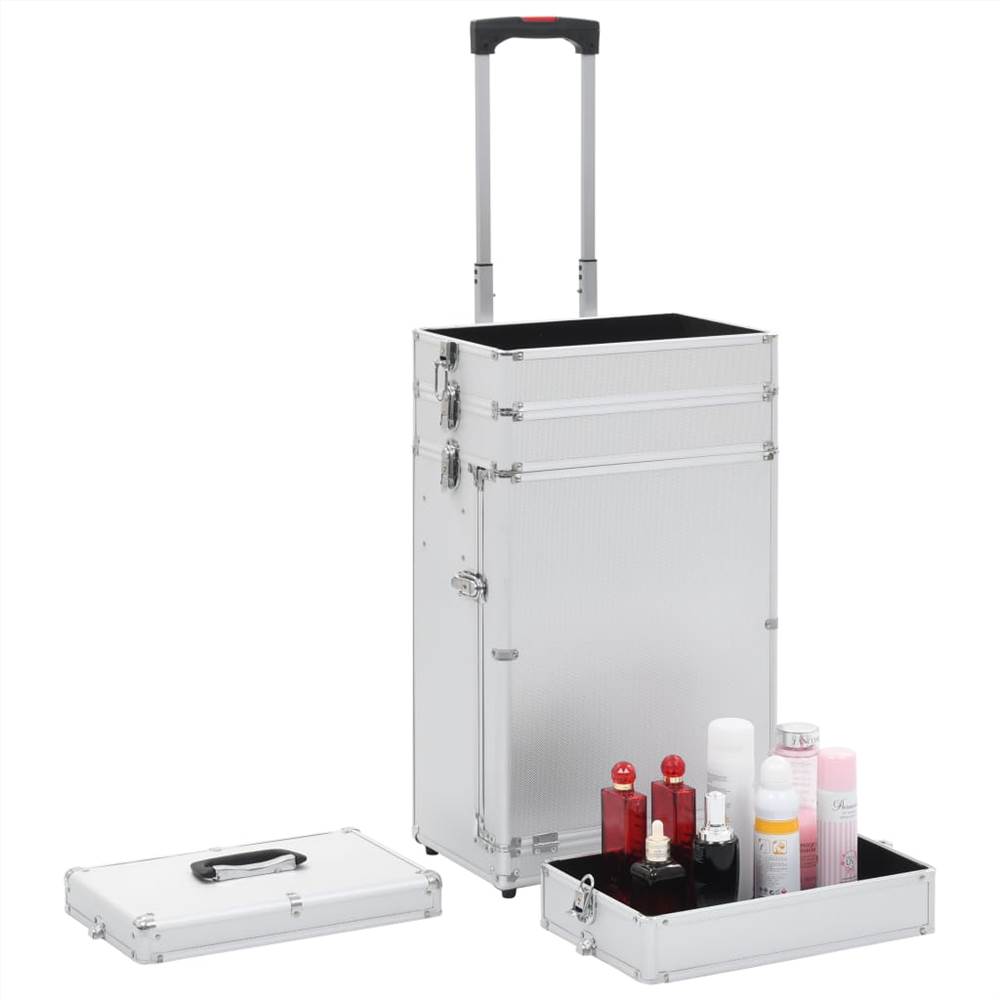 Make-up Trolley Aluminium Silver