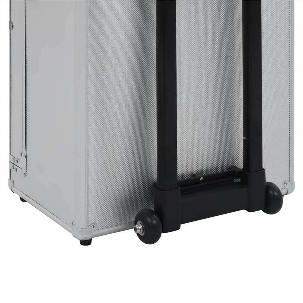 Make-up Trolley Aluminium Silver