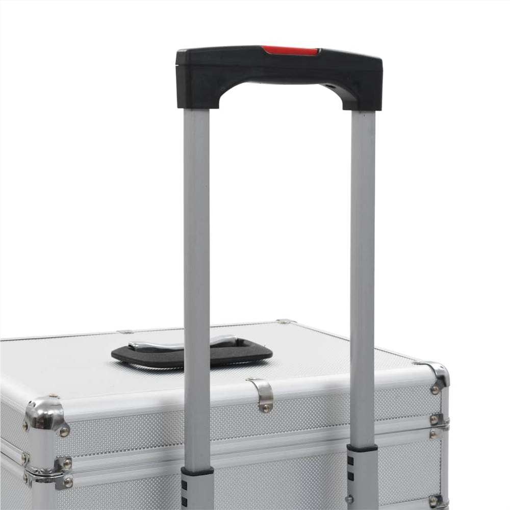 Make-up Trolley Aluminium Silver