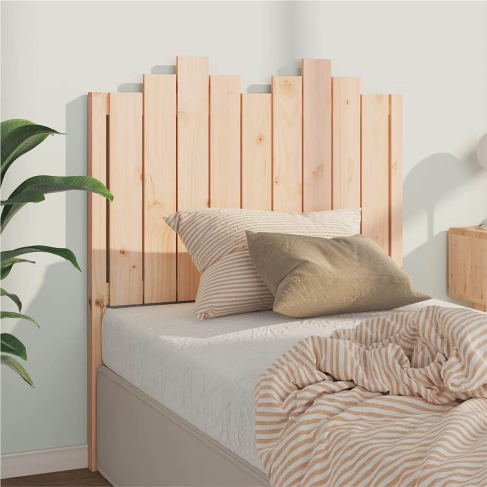 

Bed Headboard 96x4x110 cm Solid Wood Pine