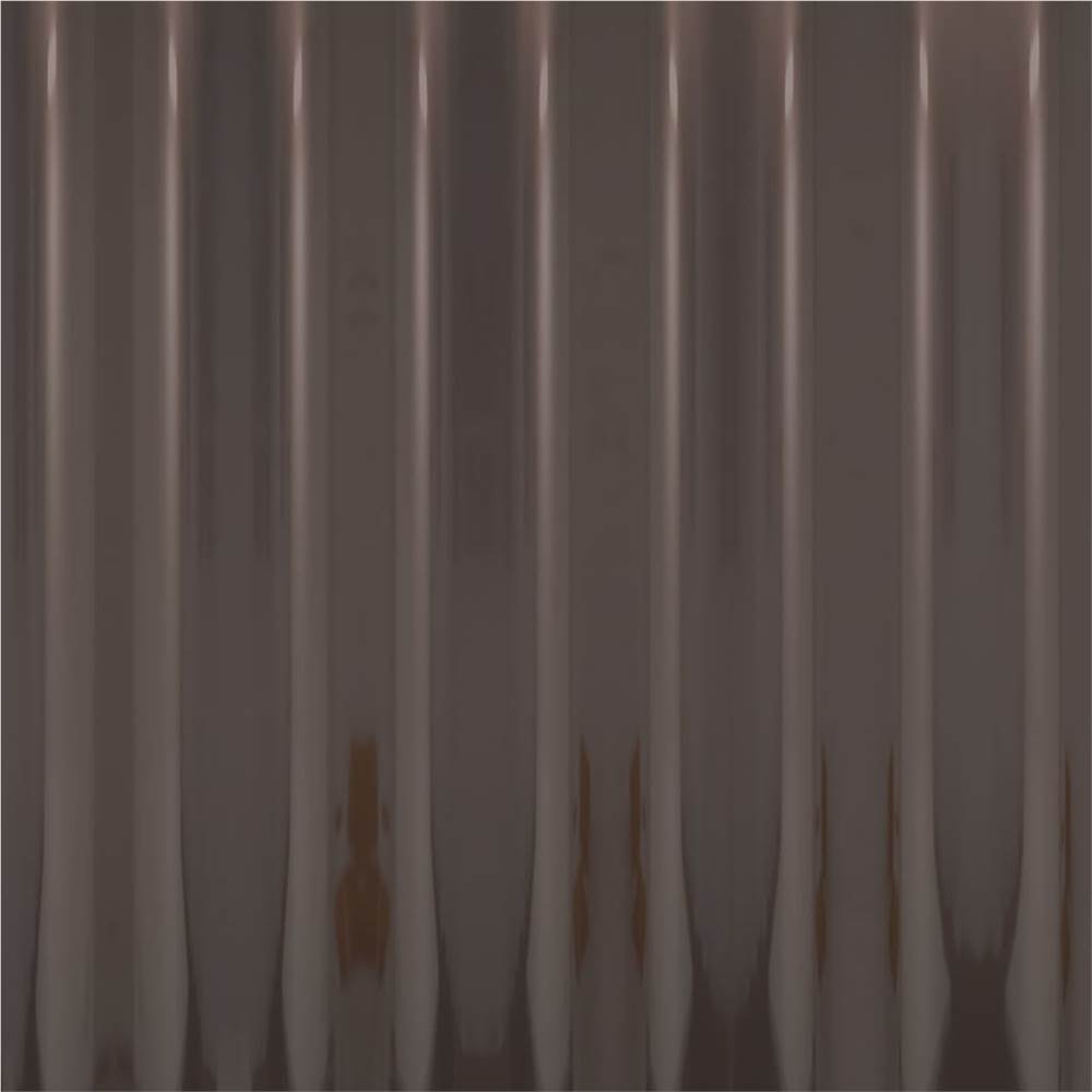 Roof Panels 12 pcs Powder-coated Steel Brown 60x36 cm