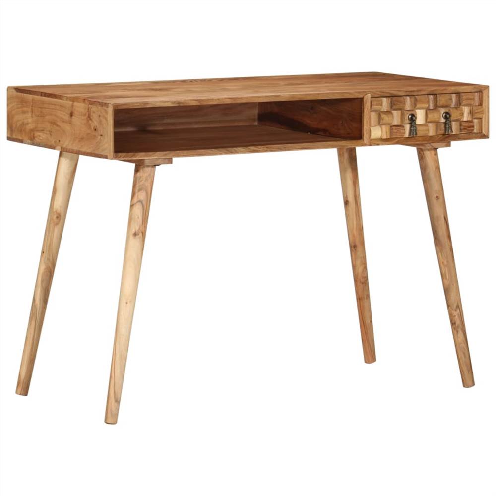 Writing Desk 115x50x76 cm Solid Wood Acacia
