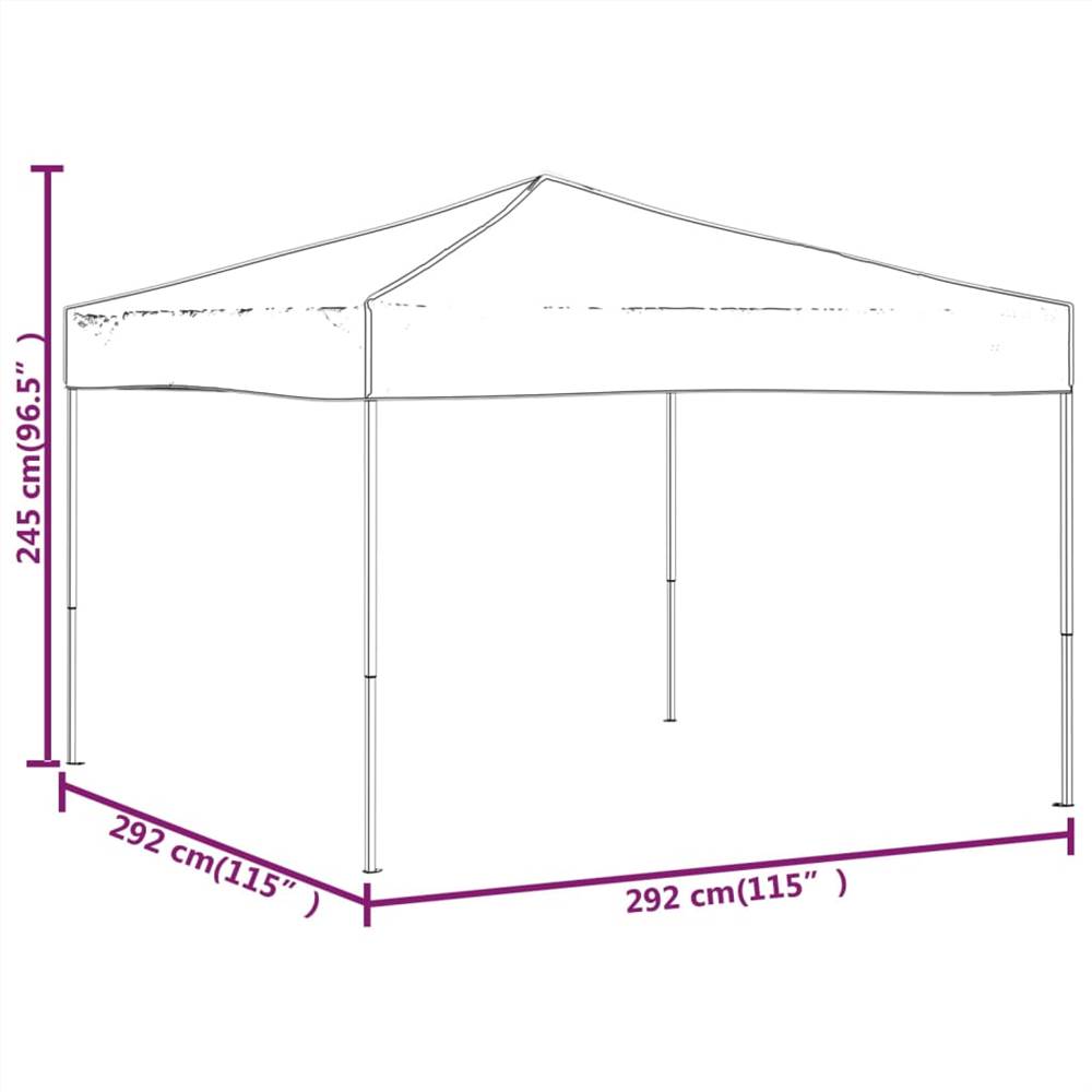 Folding Party Tent White 3x3 M 15 Folding Party Tent White 3x3 m
