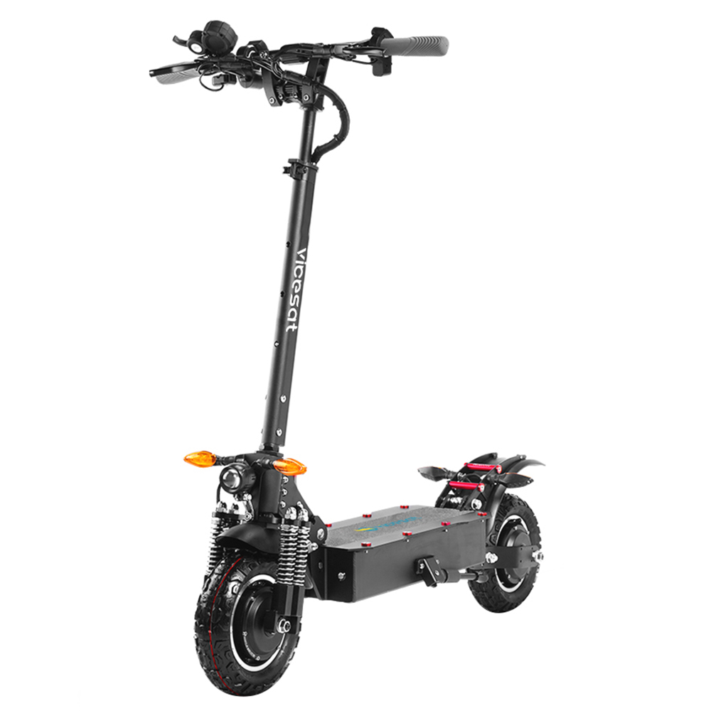 Vicesat VS04 Electric Scooter 10 Inch 2*1000W Motor 52V 24Ah Battery 65Km/h Max Speed 60Km Range 150KG Max Load