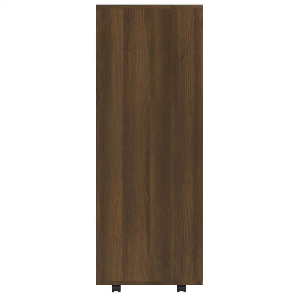 Wardrobe Brown Oak 80x40x110 cm Engineered Wood