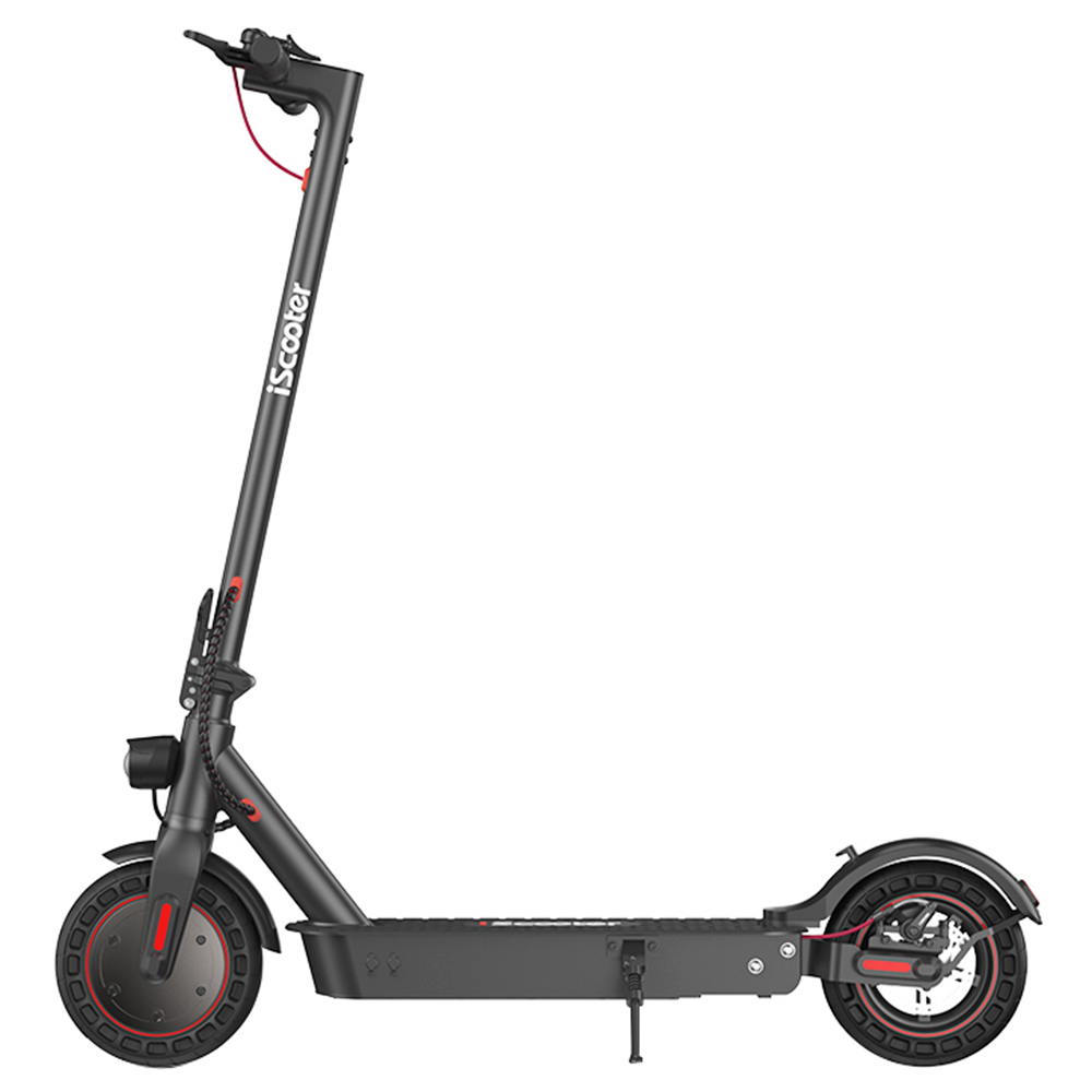 iScooter i9 Max Electric Scooter 10 Inch 500W Motor 10Ah Battery 35Km/h Max Speed 35-40km Range 120KG Max Load APP Control - Black