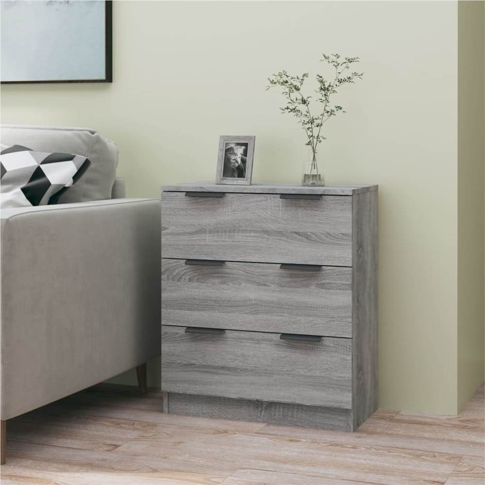 

Sideboard Grey Sonoma 60x30x70 cm Engineered Wood