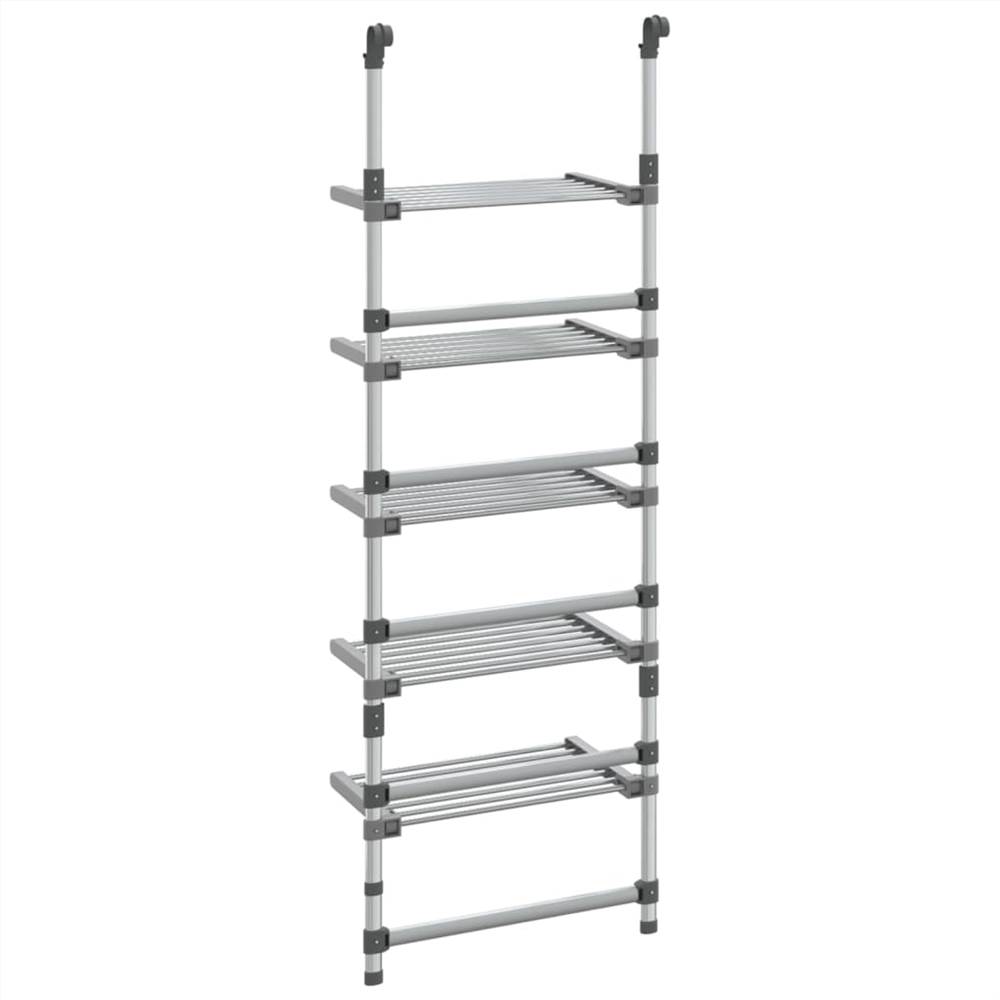 5Tier Hanging Laundry Drying Rack Aluminium