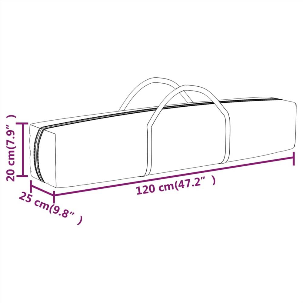 Folding Party Tent with Sidewalls White 3x3 m