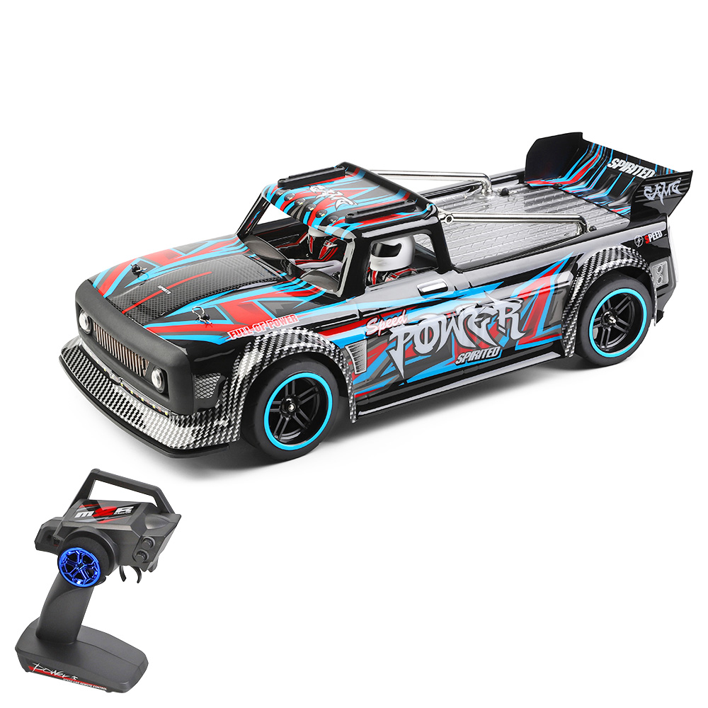 WLtoys 104072 RC Car Brushless Motor 1/10 4WD Remote Control Racing Car 60KM/H High Speed Children Toys One Battery
