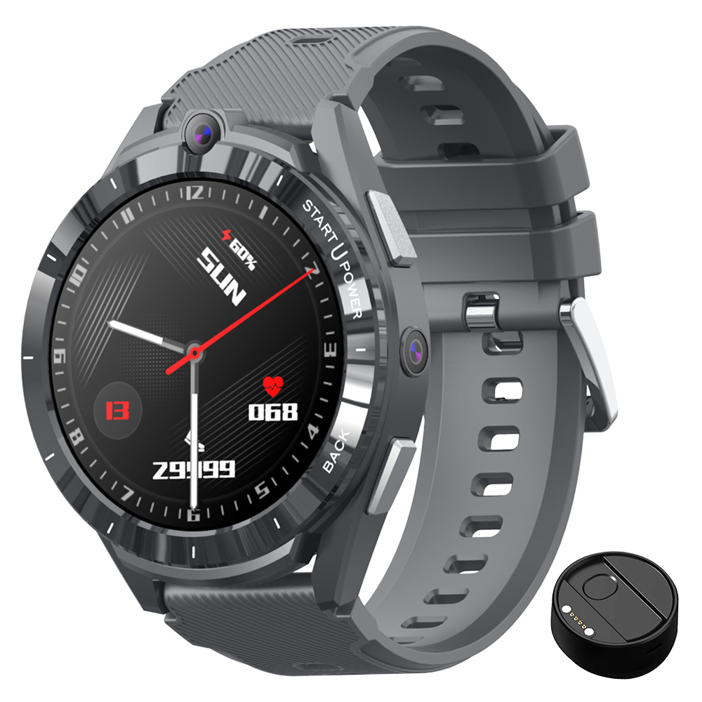 LEMFO LEM16 Smartwatch voor mannen 4G LTE horloge GPS 6 + 128GB Memery 1.6 '' Scherm Android 11 met 900mAh Power Back