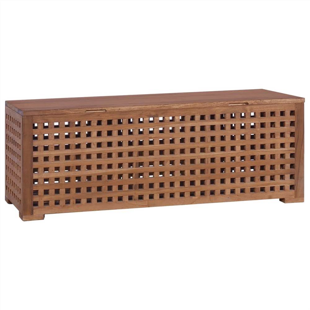 

Rope Box 110x40x40 cm Solid Teak Wood