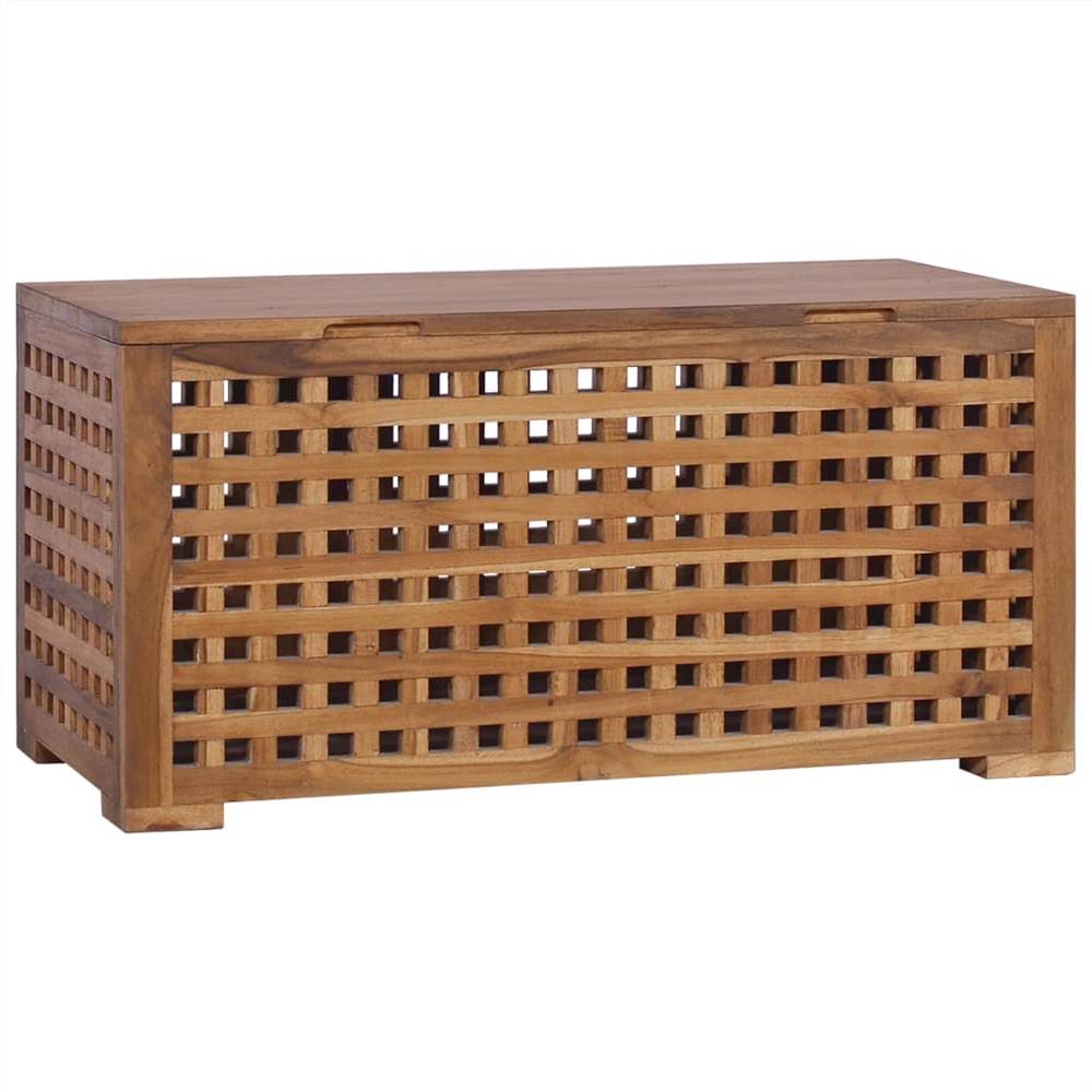 

Rope Box 80x40x40 cm Solid Teak Wood
