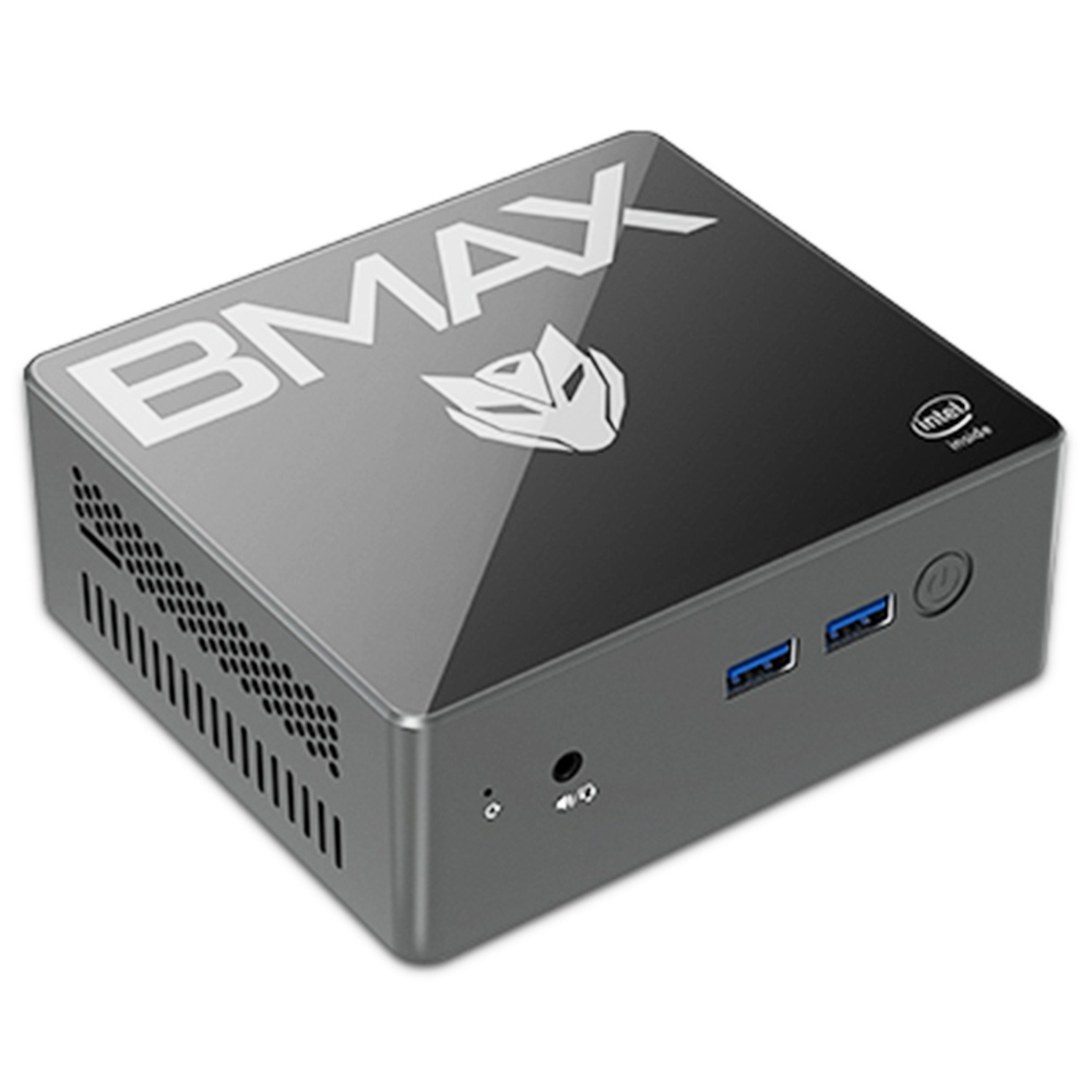 BMAX B2 Mini PC Intel&#174;  E3950 Processor CPU 8GB DDR4 128GB SSD BT4.2 HDMI Type C 100Mbps Wi-Fi  Windows10 US Plug
