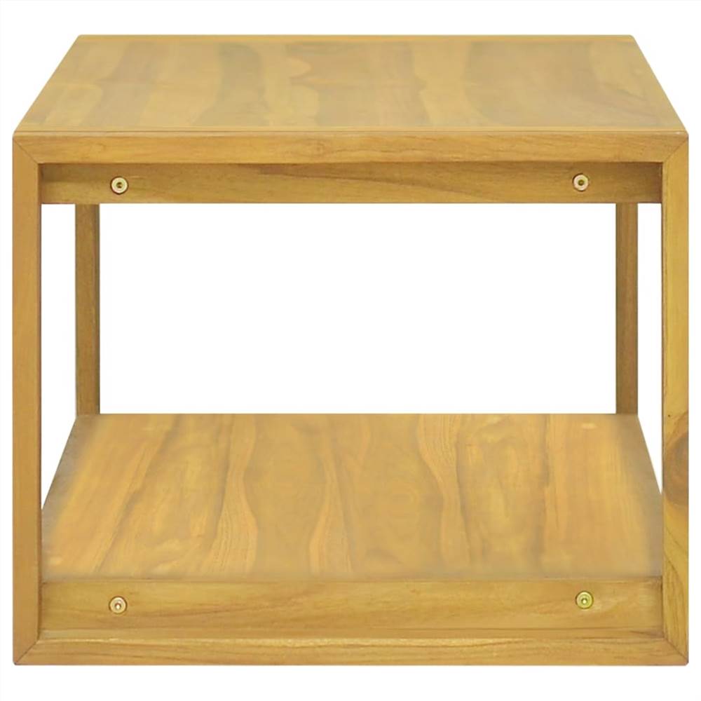 Wall-mounted Bathroom Cabinet 110x45x35 cm Solid Wood Teak