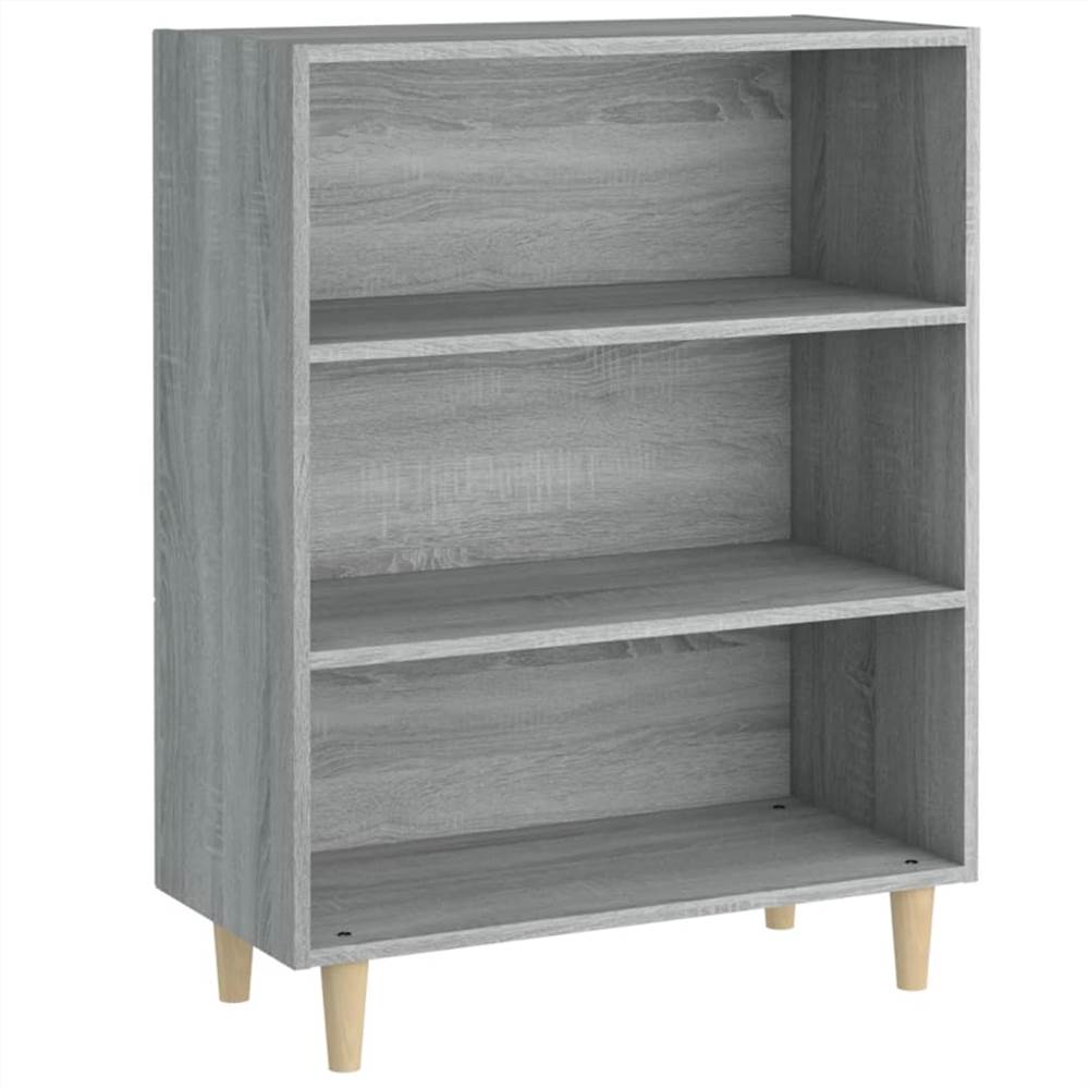 Sideboard Grey Sonoma 69.5x32.5x90 Cm Engineered Wood 7 Sideboard Grey Sonoma 69.5x32.5x90 cm Engineered Wood