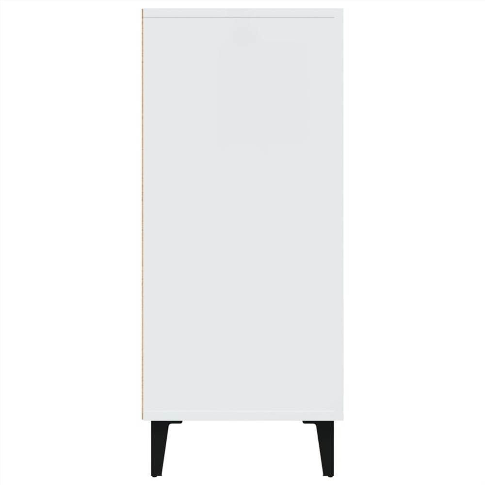 Sideboard White 90x34x80 Cm Engineered Wood 11 Sideboard White 90x34x80 cm Engineered Wood