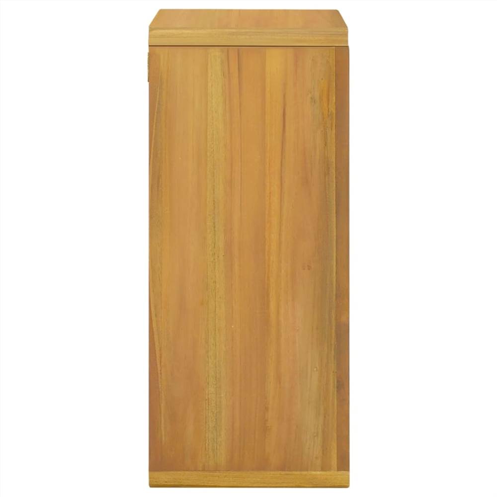 Wallmounted Bathroom 45x30x70 cm Solid Wood Teak