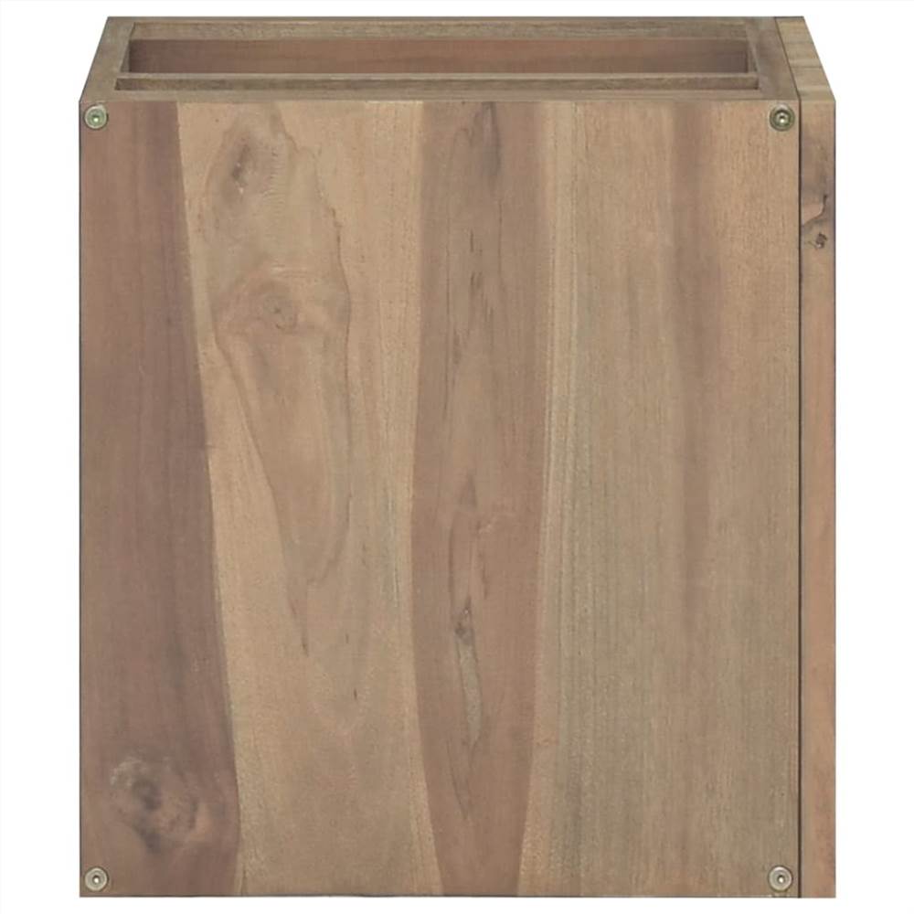 Wall-mounted Bathroom Cabinet 46x25.5x40 Cm Solid Wood Teak 8 Wall-mounted Bathroom Cabinet 46x25.5x40 cm Solid Wood Teak
