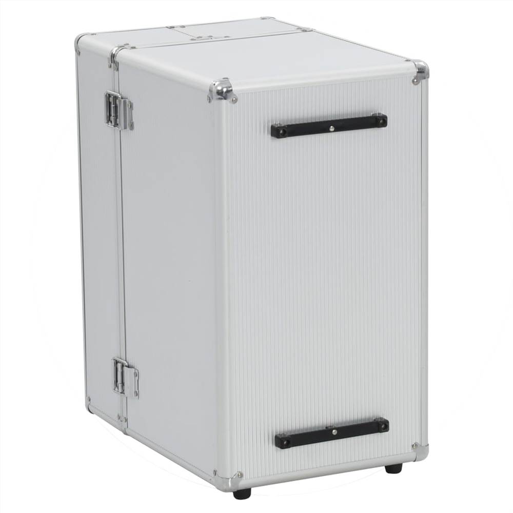 Pilot Trolley 47x39x27 cm Silver Aluminium 18 Pilot Trolley 47x39x27 cm Silver Aluminium
