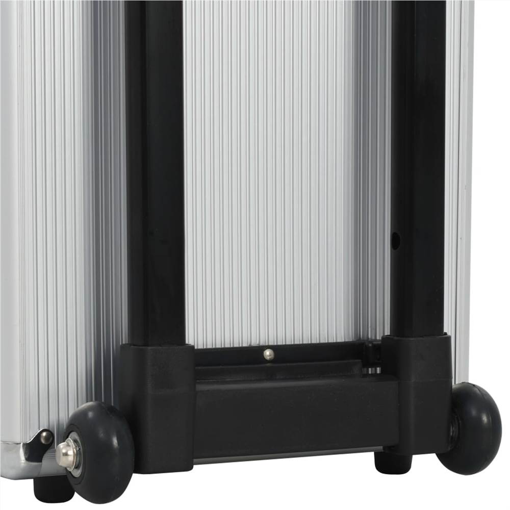 Pilot Trolley 47x39x27 cm Silver Aluminium 20 Pilot Trolley 47x39x27 cm Silver Aluminium