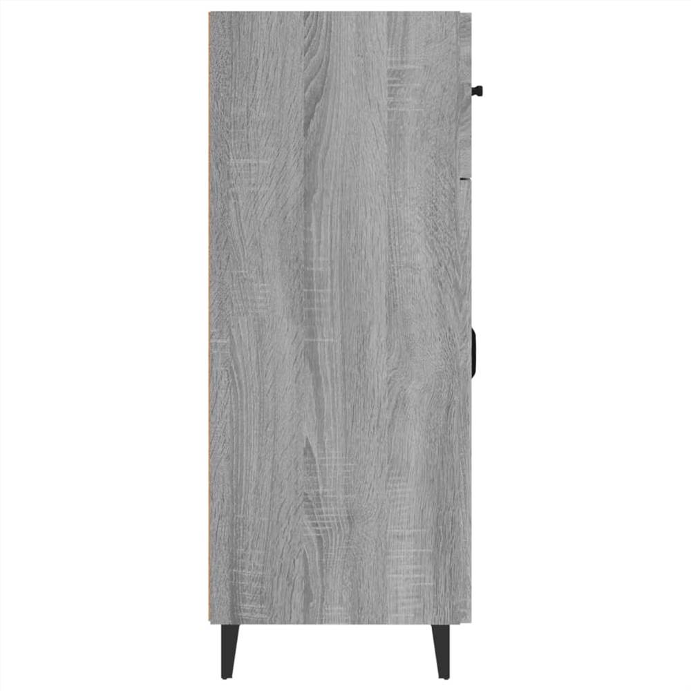 Sideboard Grey Sonoma 69.5x34x90 Cm Engineered Wood 11 Sideboard Grey Sonoma 69.5x34x90 cm Engineered Wood