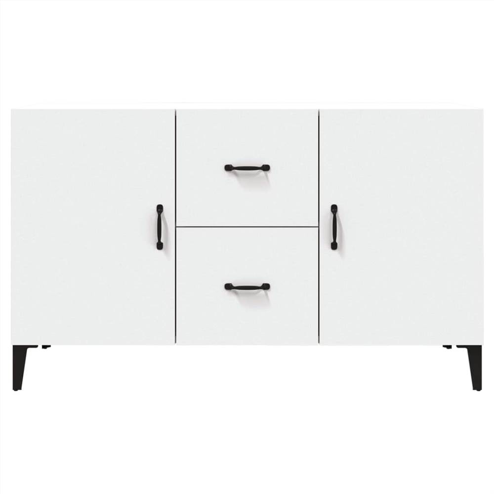 Sideboard White 100x36x60 cm Engineered Wood
